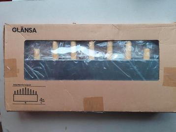 GLANSA  Zweedse kerstkaarslamp vintage ikea zeldzame vondst beschikbaar voor biedingen