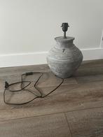 Grijze schemerlamp, Huis en Inrichting, Ophalen, Zo goed als nieuw, Minder dan 50 cm