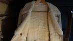 VINTAGE LANGE LAMMY COAT  M/L AUTHENTIEK MODEL, Ophalen, Gedragen, Maat 48/50 (M), Beige