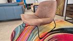 AKTIE showroom model africa leder industriël design fauteuil, 75 tot 100 cm, Ophalen of Verzenden, Zo goed als nieuw, Metaal