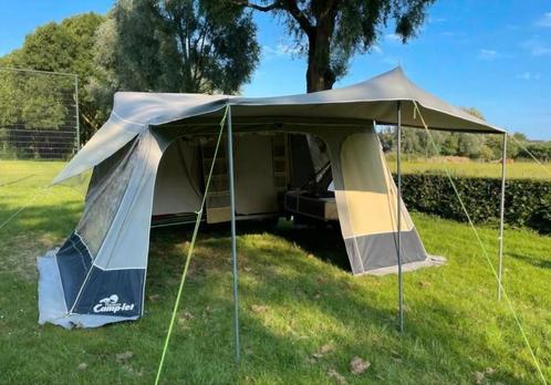 Camplet Savanne: makkelijk.op te zetten, Caravans en Kamperen, Vouwwagens, Camp-Let, tot en met 4, Beige, Aanwezig, Ophalen