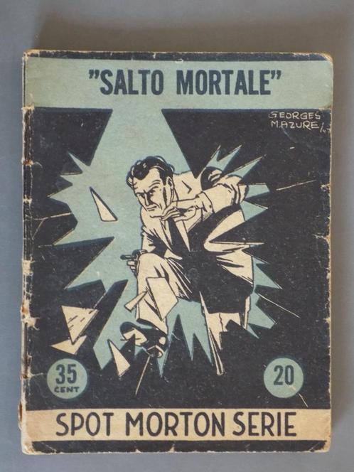 Spot Morton - 20_salto mortale [1949], Boeken, Stripboeken, Gelezen, Eén stripboek, Ophalen of Verzenden