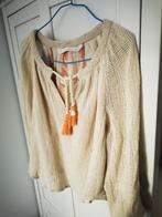 Top Zara xs, Beige, Ophalen of Verzenden, Zo goed als nieuw, Lange mouw