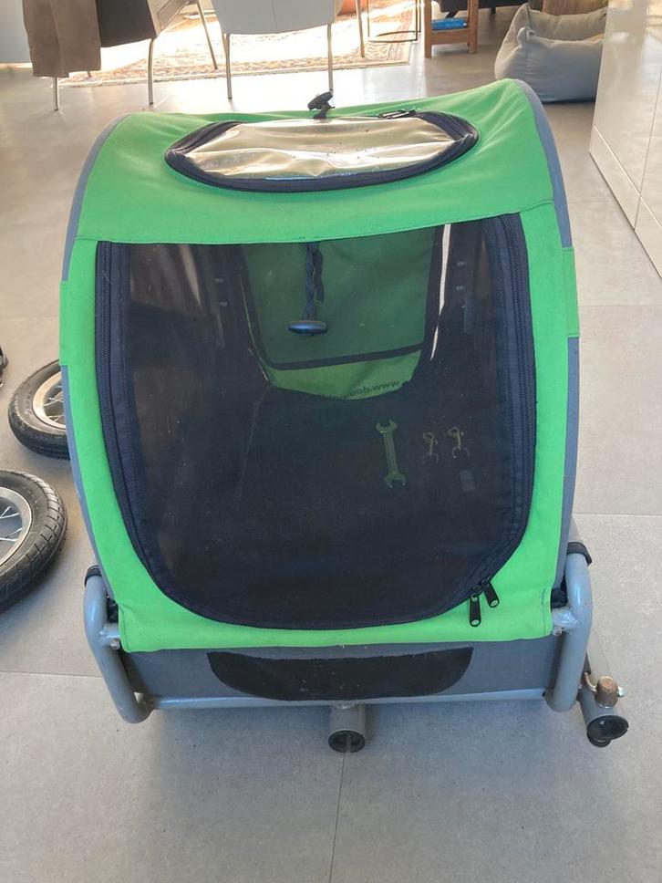 DoggyRide hondenkar incl bevestigingshaak, Fietsen en Brommers, Fietsaccessoires | Aanhangers en Karren, Gebruikt, Hondenkar, Minder dan 20 kg