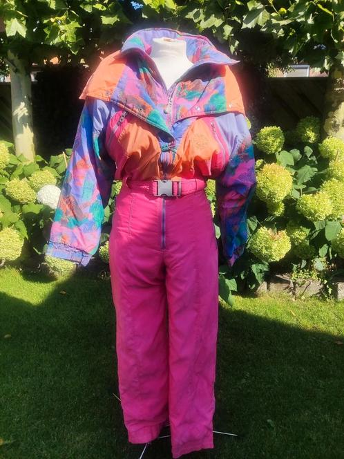vintage skipak, fout skipak maat 34, Kleding | Dames, Wintersportkleding, Gedragen, Pak, Maat 34 (XS) of kleiner, Ophalen of Verzenden