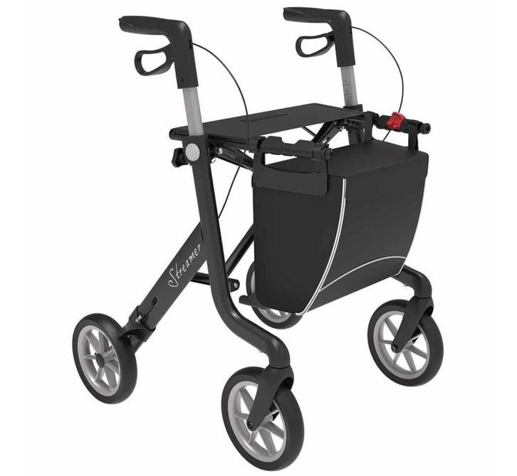 Rollator Streamer, Top kwaliteit, Diversen, Rollators, Nieuw, Lichtgewicht, Opvouwbaar, Ophalen of Verzenden