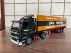 Tekno Scania van Wieren Emmeloord, Hobby en Vrije tijd, Modelauto's | 1:50, Ophalen of Verzenden, Zo goed als nieuw, Bus of Vrachtwagen