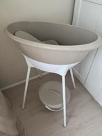 Baby bad met standaard en afvoeremmer – Complete set Luma, Zo goed als nieuw, Badje, Standaard, Ophalen