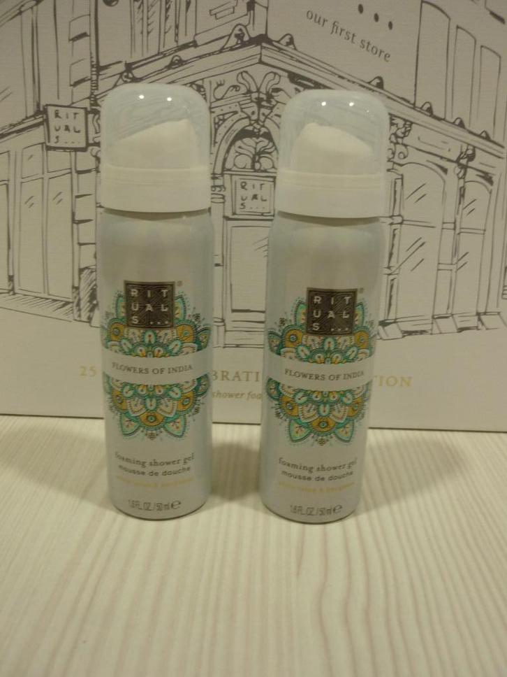 Rituals, Flowers of India mini foam, shower gel, douche, Sieraden, Tassen en Uiterlijk, Uiterlijk | Lichaamsverzorging, Nieuw