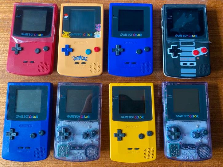 Gameboy Colors, Zie Foto’s, lees beschrijving, Spelcomputers en Games, Spelcomputers | Nintendo Game Boy, Zo goed als nieuw, Game Boy Color