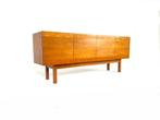 Vintage notenhouten sideboard ‘60, Huis en Inrichting, Kasten | Dressoirs, 150 tot 200 cm, Ophalen of Verzenden, Zo goed als nieuw