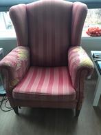 Heerlijke oortjesfauteuil op te knappen, Huis en Inrichting, Fauteuils, Ophalen, Gebruikt, 75 tot 100 cm, Stof