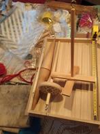 3:oude spintol, Louët lsg 2024 drop spintol, kruistol, Ophalen of Verzenden, Spinnewiel