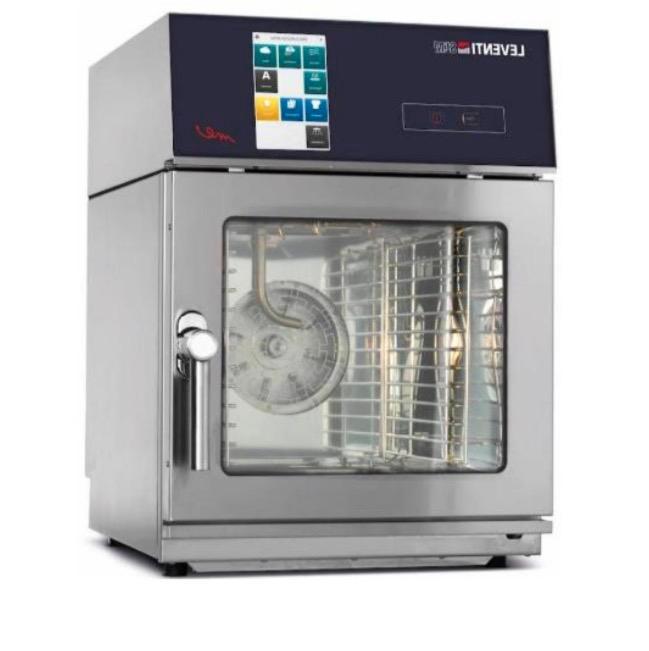 Combi-steamer-leventi, Witgoed en Apparatuur, Ovens, Zo goed als nieuw, 60 cm of meer, 45 tot 60 cm, Stoom, Ophalen