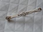 Jugendstil ca. 1900 antieke gouden broche ca. 0,6 kt diamant, Verzenden, Goud, Broche, Met edelsteen