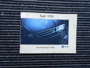 Saab 9000 Sedan - Handleiding Instructieboek NL - Origineel beschikbaar voor biedingen