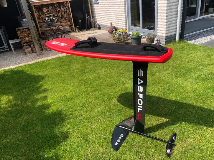 SABFOIL Board T65 + mast 92 + SABFOIL wings (W550 / W679), Watersport en Boten, Kitesurfen, Gebruikt, Kiteboard, Ophalen of Verzenden