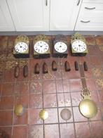 Verzameling vroege comtoise klokken met slingers/ gewichten, Antiek en Kunst, Ophalen