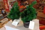 PARTIJ KERSTBOOM 25CM IN POTJE GROEN, Diversen, Kerst, ., Nieuw, Ophalen of Verzenden, .