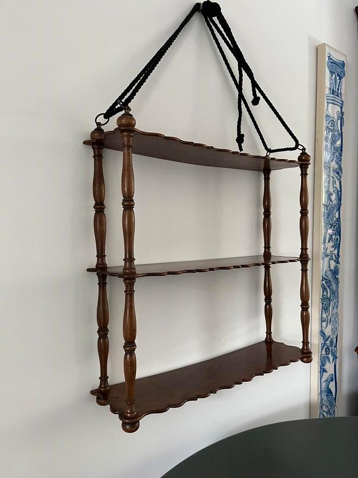 Antiek Biedemeier wandrek /etagere., Antiek en Kunst, Antiek | Meubels | Kasten, Ophalen of Verzenden