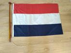 Houten vlaggenstok boot / sloep, Ophalen