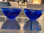 Kosta Boda waxinelichthouder Atollen van Anna Ehner 2 stuks, Antiek en Kunst, Antiek | Glas en Kristal, Ophalen of Verzenden