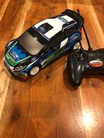 Ford Fiesta WRC rally Qatar 2014 rc, Ophalen of Verzenden, Zo goed als nieuw, Schaal 1:16, Auto onroad