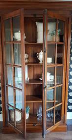 Eichholtz Vitrinekast, Huis en Inrichting, Kasten | Vitrinekasten, 100 tot 150 cm, 200 cm of meer, Eikenhout, Zo goed als nieuw