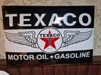 Texaco emaille bord, Ophalen of Verzenden, Zo goed als nieuw, Reclamebord