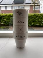Melkbekers Riviera Maison, Huis en Inrichting, Keuken | Servies, Ophalen of Verzenden, Nieuw, Overige stijlen, Kop(pen) en/of Schotel(s)