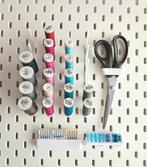 IKEA Skadis opbergset garen, naalden, spoeltjes en schaar, Ophalen of Verzenden, Nieuw, Garen of Naald(en)