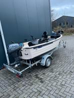 Crescent 410 roofvisboot, Watersport en Boten, Ophalen, 10 tot 30 pk, Zo goed als nieuw, 3 tot 6 meter