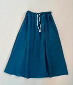 American vintage rok maat M, Blauw, Maat 38/40 (M), Ophalen of Verzenden, Onder de knie