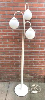 Vintage Retro 3 bollen vloerlamp staande lamp (Steinhauer?), Huis en Inrichting, Lampen | Vloerlampen, Ophalen, Gebruikt, Vintage, Retro, Design