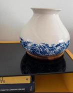 Piet Hein Eek Vaas - Eucalyptus Blauw, Huis en Inrichting, Woonaccessoires | Vazen, Gebruikt, Blauw, Aardewerk of Porselein, Ophalen of Verzenden