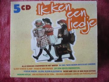 5 CD  Ik ken een liedje, oud maar bekende Kinderliedjes beschikbaar voor biedingen