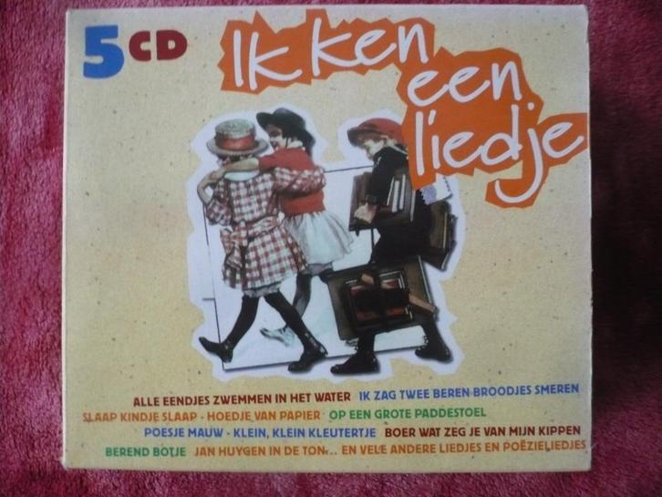5 CD  Ik ken een liedje, oud maar bekende Kinderliedjes, Cd's en Dvd's, Cd's | Kinderen en Jeugd, Zo goed als nieuw, Muziek, Tot 2 jaar