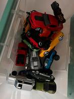 Bak met Hotwheels autootjes, Ophalen of Verzenden, Zo goed als nieuw