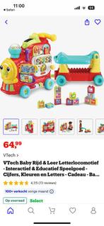 Te koop zo goed als nieuw LetterLocomotief, Kinderen en Baby's, Speelgoed | Vtech, Ophalen, Zo goed als nieuw, 6 maanden tot 2 jaar
