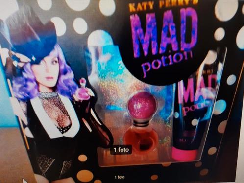Katy Perry Mad potion set 15 ml edp en 75 ml showergel, Sieraden, Tassen en Uiterlijk, Uiterlijk | Parfum, Nieuw, Ophalen of Verzenden