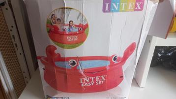 Intex Krab zwembad 1x gebruikt beschikbaar voor biedingen