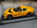 Ferrari 812 Competizione geel Burago 1:18 NIEUW ! C4F, ., Burago, Nieuw, Ophalen of Verzenden