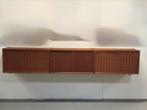 Poul Cadovius by Royal System vintage modulair wandsysteem, Huis en Inrichting, Kasten | Wandmeubels, Gebruikt, Met deur(en), Teakhout