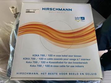 Hirschmann KOKA799 Coax kabel 100 meter - nieuw in doos beschikbaar voor biedingen