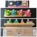 Houten puzzel: crazy stick puzzle - edushape, Ophalen of Verzenden, Zo goed als nieuw, Puzzelen