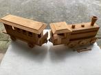 Houten speelgoedtrein., Kinderen en Baby's, Ophalen of Verzenden, Gebruikt, Duw- of Trekspeelgoed
