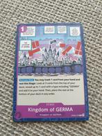One Piece Kaart- Kingdom of Germa., Ophalen of Verzenden, Zo goed als nieuw, Losse kaart