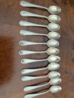 Set van 11 vintage lepeltjes merk Alpacca, Ophalen of Verzenden