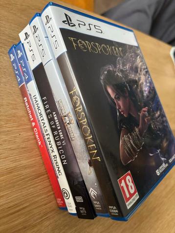 PS4/PS5 Games - oa Warhammer, Forspoken, Armored Core beschikbaar voor biedingen