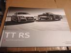 Audi TT RS hardcover brochure van juli 2010 in het Engels., Ophalen of Verzenden, Zo goed als nieuw, Audi